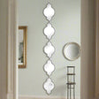 Shades 4 Seasons Decorative Hanging Mirror for Wall SILVER METAL Shades 4 Seasons