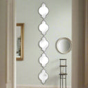 Shades 4 Seasons Decorative Hanging Mirror for Wall SILVER METAL Shades 4 Seasons