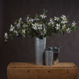 Shades 4 Seasons Artificial Passion Flower Stem WHITE PLASTIC Shades 4 Seasons