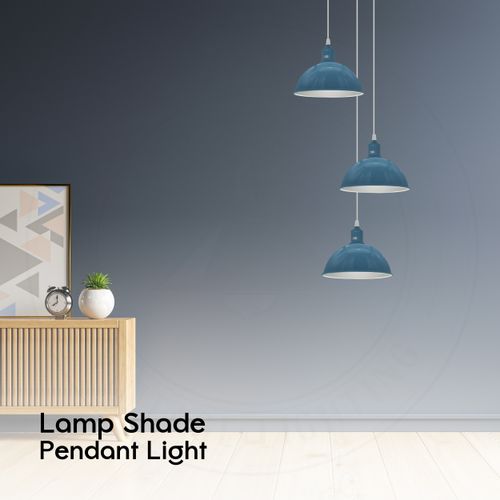 Vintage Industrial Round Three Outlet 21cm Pendant Retro Ceiling Light Ledsone