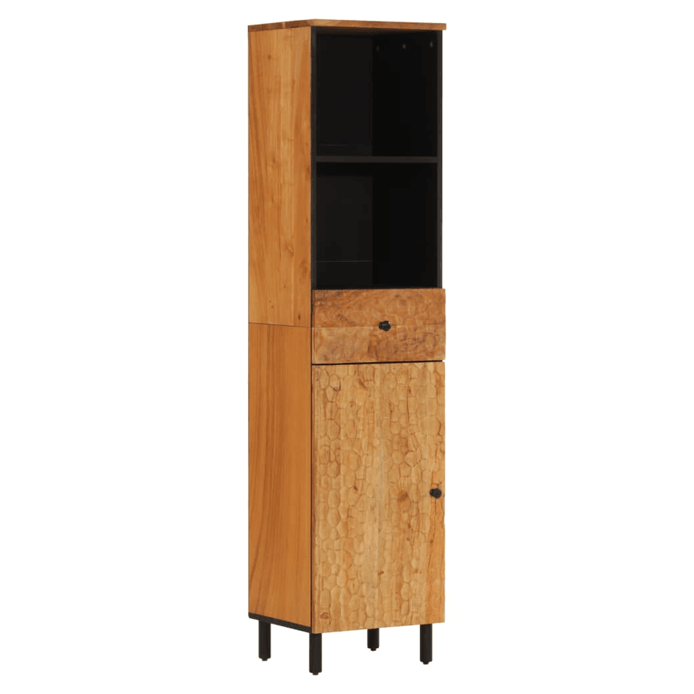 vidaXL Bathroom Cabinet 38x33x160 cm Solid Wood Acacia vidaXL