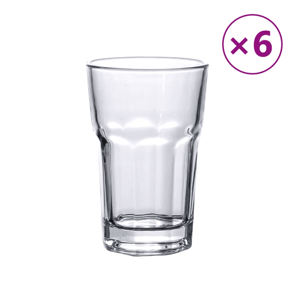 vidaXL Beer Glasses 6 pcs 295 ml vidaXL