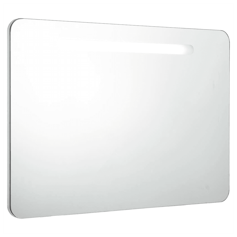 vidaXL LED Bathroom Mirror Cabinet 80x9.5x55 cm vidaXL