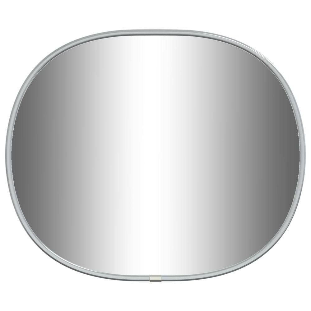 vidaXL Wall Mirror Silver 30x25 cm vidaXL