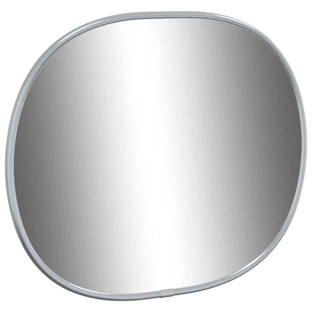 vidaXL Wall Mirror Silver 30x25 cm vidaXL