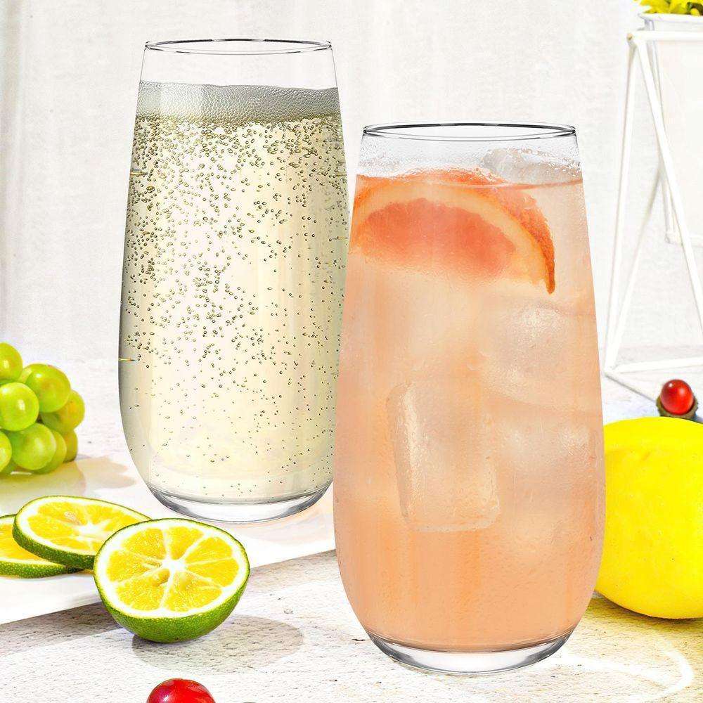 Vinsani HiBall Glasses Set – Elegant Drinkware Decor Vinsani
