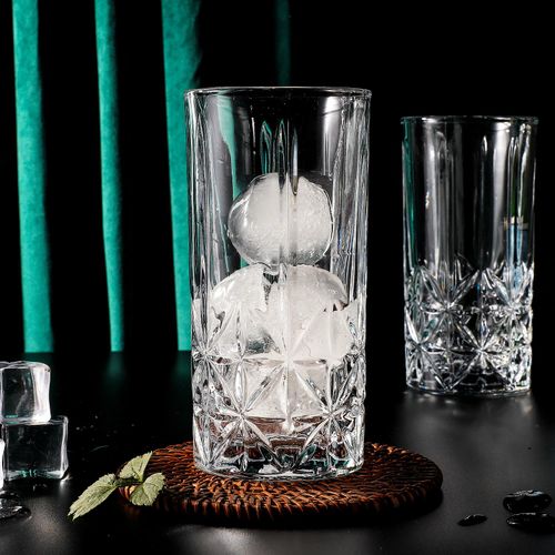 Vinsani Crystal Highball Whisky Glasses - Set of 2 Vinsani
