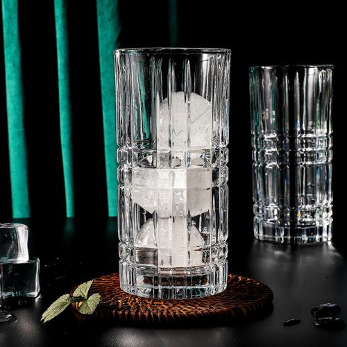 Vinsani Crystal Highball Whisky Glasses - Set of 2 Vinsani