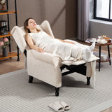 Vintage Armchair with reclining feature and soft upholstery, perfect for relaxation and comfort