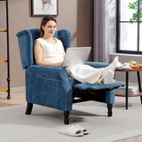 Comfortable vintage armchair from Wise Galleria with adjustable recline for relaxation and reading