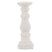 Matt White Small Ceramic Column Candle Holder WHITE CERAMIC Shades 4 Seasons