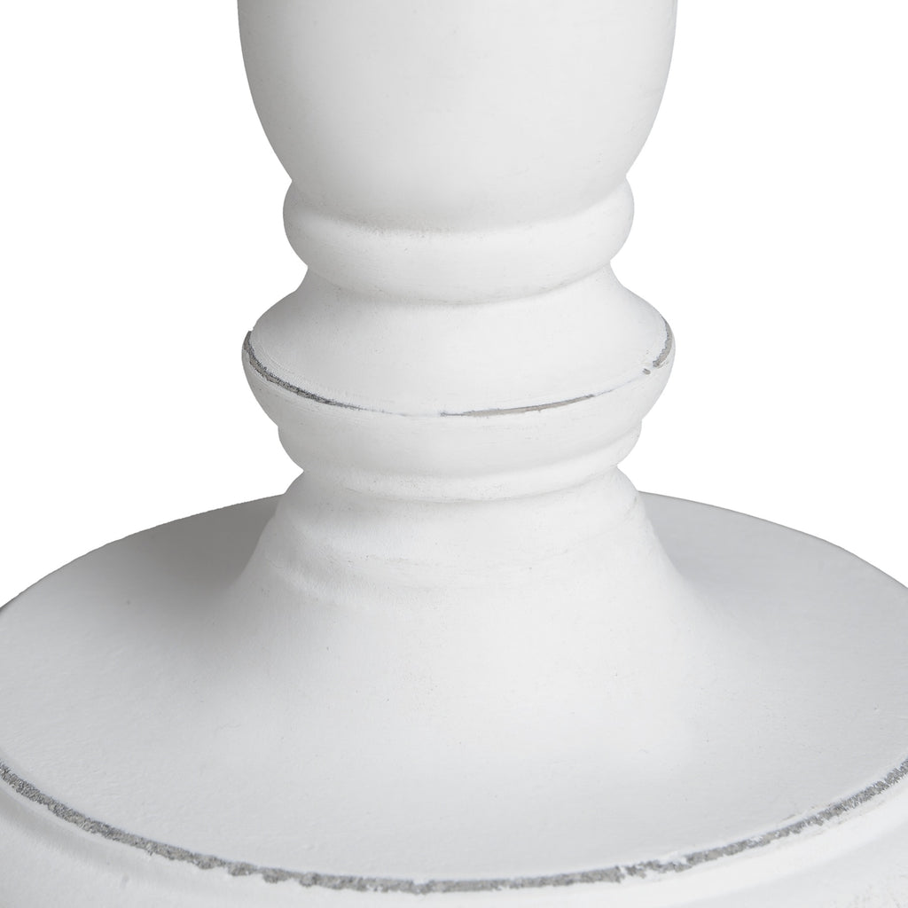 Shades 4 Seasons Classic White Table Lamp with Neutral Shade Shades 4 Seasons