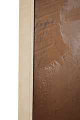 Astratto Brown and Natural Textured Wall Art Orsina