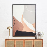 Astratto Neutral Abstract Canvas Wall Art Orsina