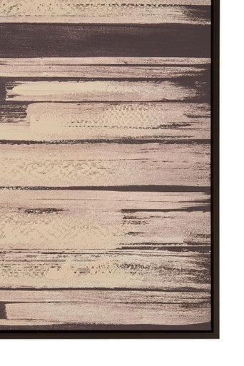 Astratto Black and Natural Canvas Wall Art Orsina