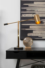 Astratto Black and Natural Canvas Wall Art Orsina