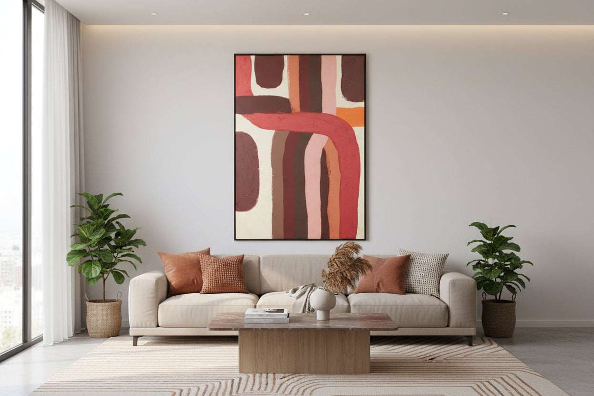 Astratto Abstract Brushstrokes Wall Art Orsina
