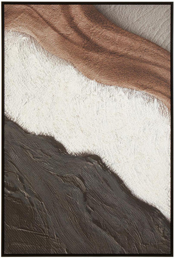 Astratto Earthy Tones Textured Wall Art Orsina