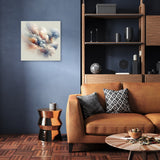 Elegant Wall Art Canvas featuring abstract clouds, perfect for modern home decor