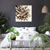 Stylish wall art canvas featuring abstract design, perfect for modern home decor