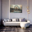 Beautiful Wall Art Canvas featuring a serene ferris wheel scene, perfect for modern home decor