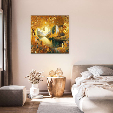 Stunning Wall Art Canvas featuring an abstract design, perfect for enhancing modern home decor