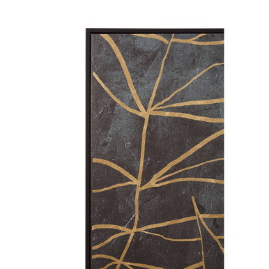 Astratto Canvas Black and Gold Wall Art Orsina