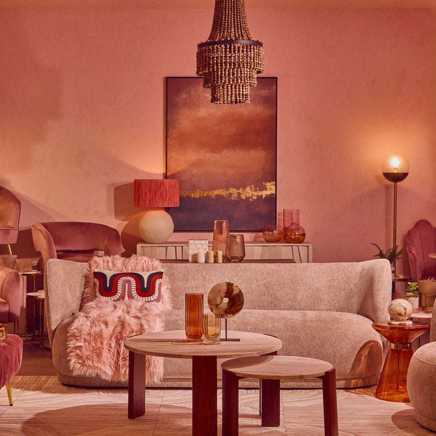 Astratto Pink and Purple Classic Wall Art Orsina