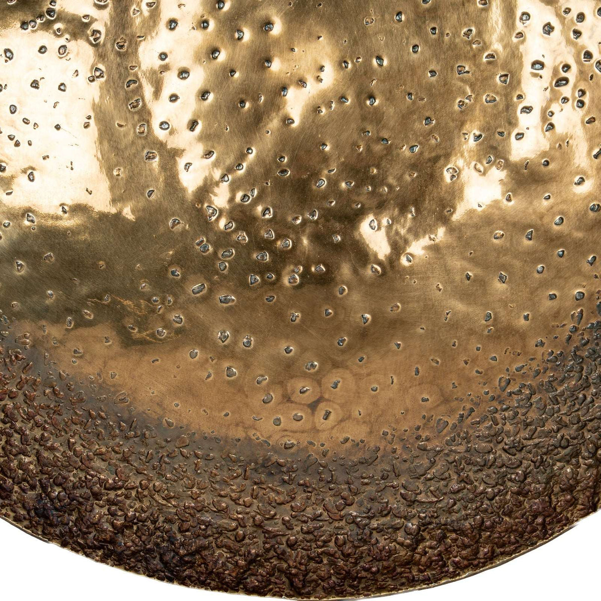 Elegant gold Wall Art Plate with textured surface, perfect for home decor and interior design.