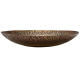 Shades 4 Seasons Decorative Wall Art Plate in a textured bronze finish, perfect for modern home decor