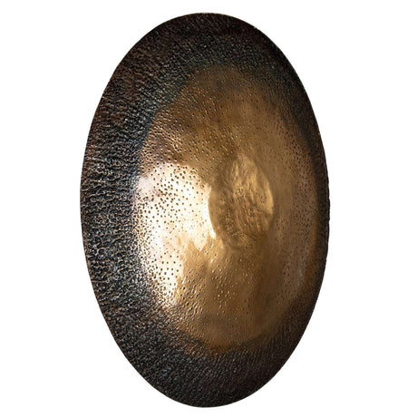 Shades 4 Seasons Wall Art Plate with a textured bronze finish, perfect for modern home decor