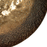 Shades 4 Seasons Decorative Wall Art Plate with a Textured Bronze Finish for Elegant Home Decor