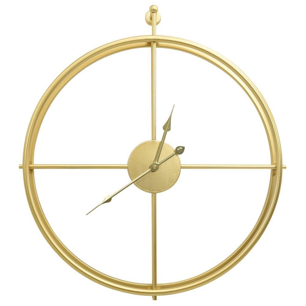 Wall Clock Gold 52 cm Iron vidaXL