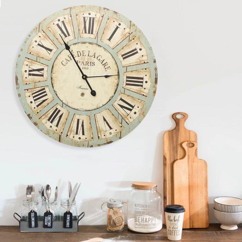 Wall Clock Multicolour 60 cm MDF - Shades 4 Seasons