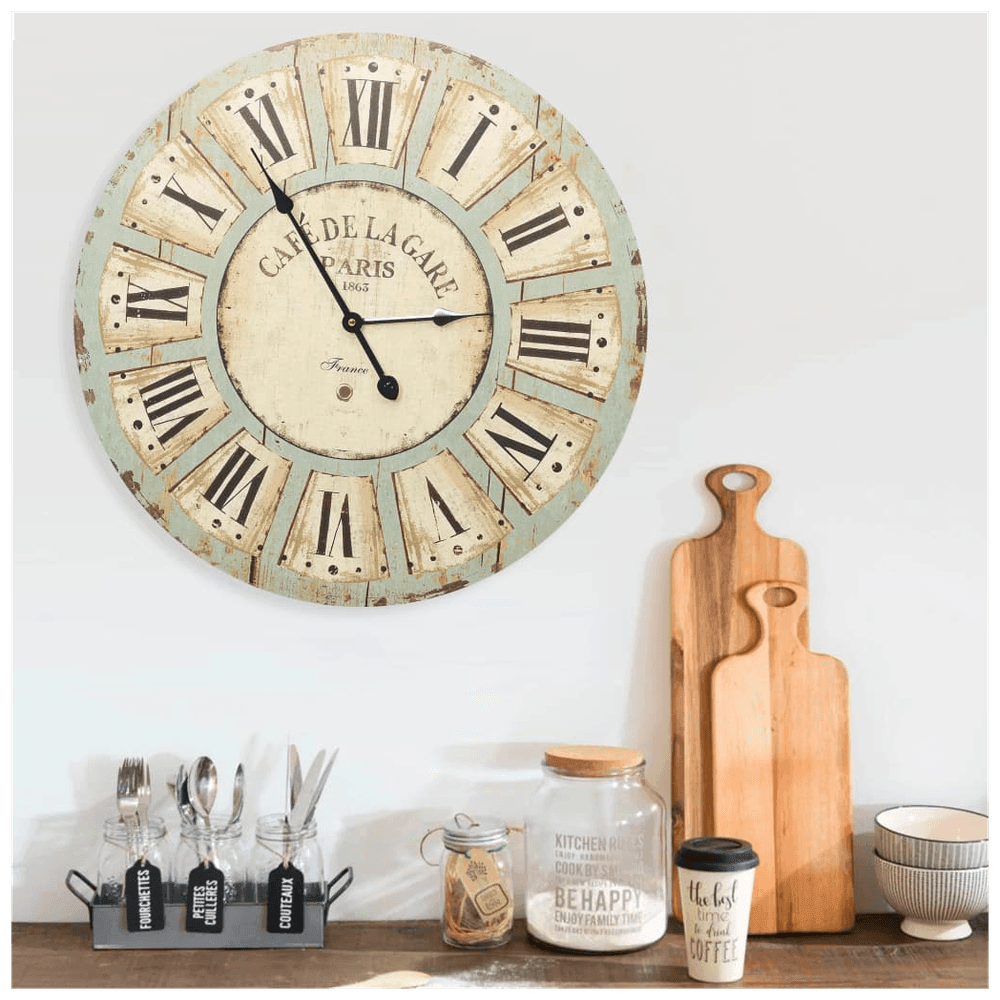 Wall Clock Multicolour 60 cm MDF - Shades 4 Seasons