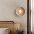 Stylish Light My House Wall Lamp with a round woven design, perfect for modern home decor