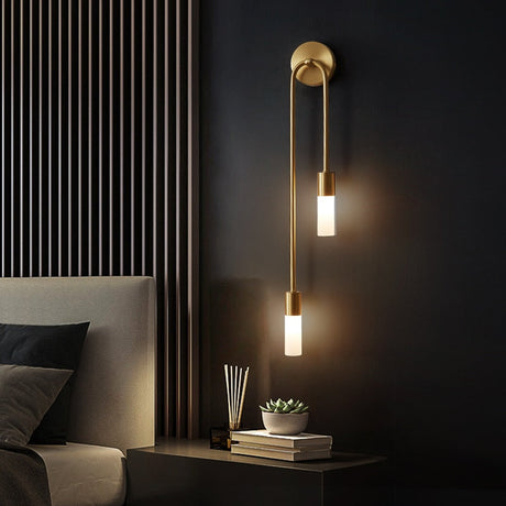 Stylish Light My House Wall Light with elegant design illuminating a modern bedroom