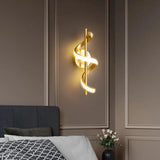 Stylish gold wall light with a modern design, perfect for adding elegance to any room