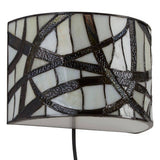 Orsina Decorative Wall Light with a Stylish Stained Glass Design for Unique Interior Illumination