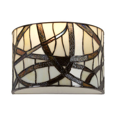 Orsina Wall Light with Elegant Stained Glass Design for Stylish Ambient Lighting