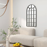 Stylish Wise Galleria wall mirror in an arched design for modern bathroom decor