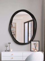 Nisu Home Wall Mirror with a unique organic shape, enhancing modern home decor style
