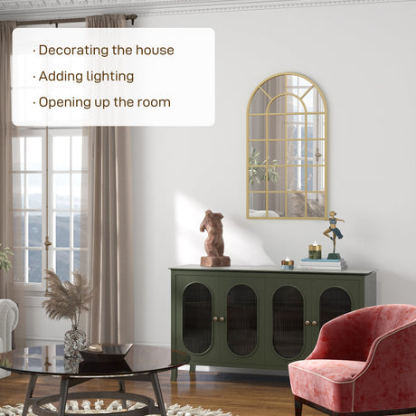 Stylish Wall Mirror from Wise Galleria enhancing room decor and lighting with an elegant design