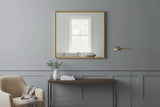Ando Medium Square Gold Finish Wall Mirror Orsina