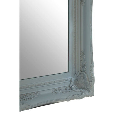 Orsina wall mirror with ornate blue frame, perfect for enhancing any room's decor
