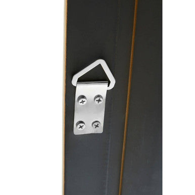 Wall mirror hanging fixture by Orsina with sturdy metal bracket for easy wall mounting