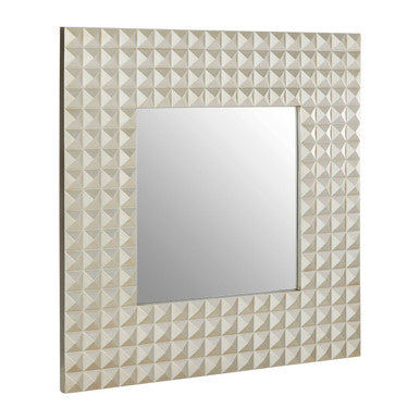 Orsina Decorative Wall Mirror with Textured Frame for Stylish Home Decor