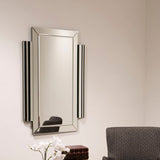 Orsina Stylish Wall Mirror with Unique Side Panels for Contemporary Home Decor