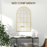 Wise Galleria Wall Mirror with an Elegant Arched Design for Stylish Bathroom Decor