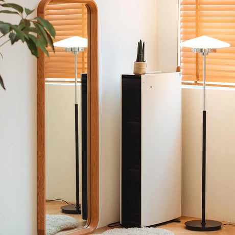 Elegant Nisu Home Wall Mirror with Wooden Frame, Perfect for Home Decor and Enhancing Spaces